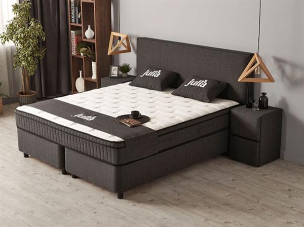 Grote foto julia 2 persoons opbergbed antraciet beds supply huis en inrichting bedden