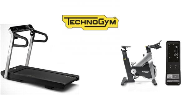 Grote foto technogym group cycle connect myrun loopband sport en fitness fitness