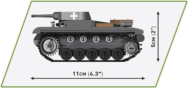 Grote foto cobi 2718 panzer ii ausf.a kinderen en baby overige