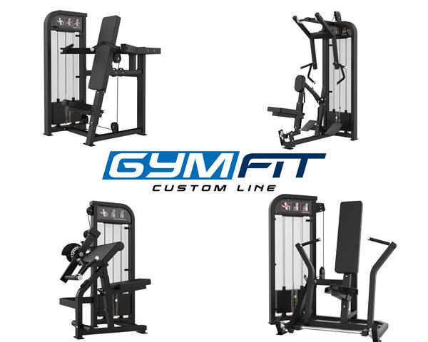 Grote foto gymfit custom line krachtset 4 apparaten complete set nieuw sport en fitness fitness