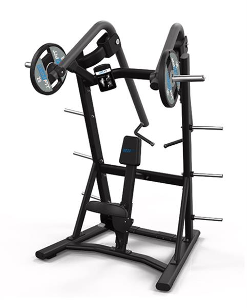 Grote foto gymfit d. y row xtreme line plate loaded series sport en fitness fitness