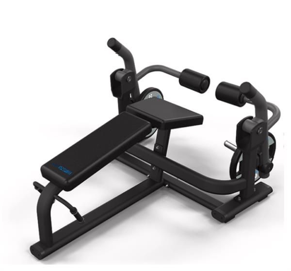 Grote foto gymfit iso lateral liggende leg curl xtreme line plate loaded series sport en fitness fitness