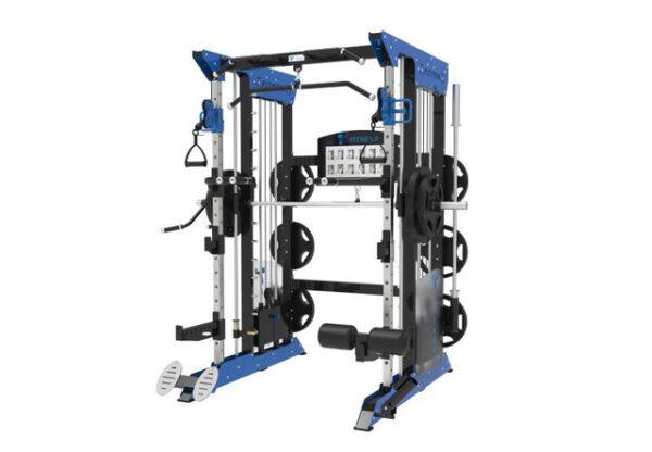 Grote foto gymfit multi functionele smith machine incl gewichtenblok sport en fitness fitness
