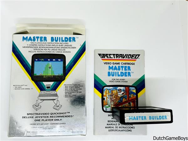 Grote foto atari 2600 spectravideo master builder vgc spelcomputers games overige games
