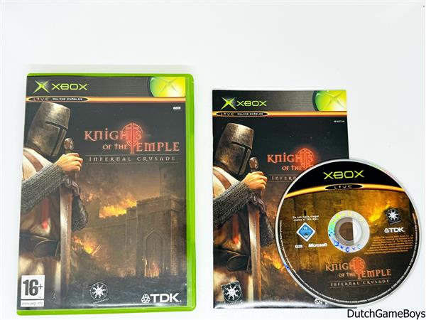 Grote foto xbox classic knights of the temple spelcomputers games overige xbox games