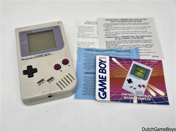 Grote foto gameboy classic small box boxed fah spelcomputers games overige merken