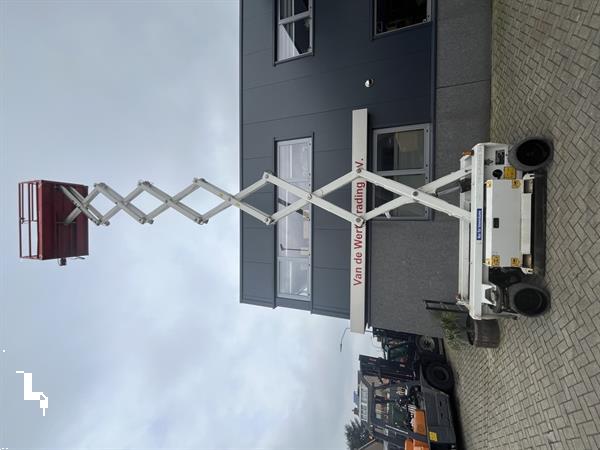 Grote foto holland lift schaarhoogwerker holland lift eco star hl11812 14m werkhoogte elektrisch 2012 doe het zelf en verbouw hoogwerkers