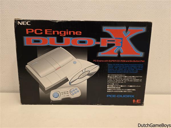 Grote foto pc engine console nec duo r x boxed spelcomputers games overige merken