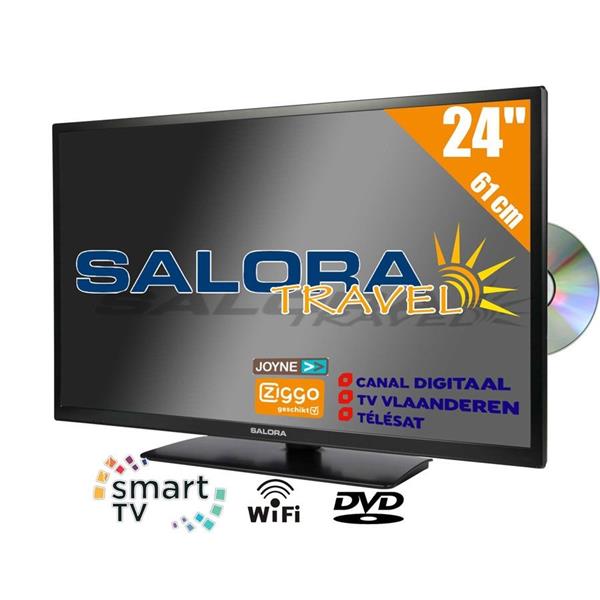 Grote foto salora 24 travel foxum smart tv ci dvb s2 c t2 12 230v smart dvd wifi audio tv en foto overige tv