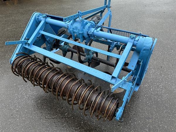 Grote foto imants spitmachine 150 cm met harkrol agrarisch akkerbouw