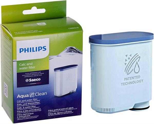 Grote foto philips saeco aquaclean ca6903 10 koffiemachinereiniger kalk en waterfilter verpakking bescha diversen overige diversen