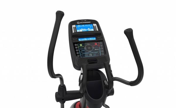 Grote foto schwinn 570e crosstrainer met bluetooth en hellingshoek sport en fitness fitness