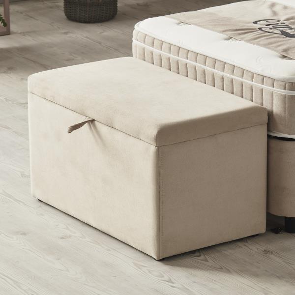 Grote foto cindy 1 persoons opbergbed beige beds supply huis en inrichting bedden