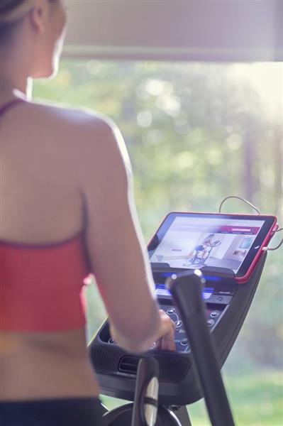 Grote foto schwinn 570e crosstrainer met bluetooth en hellingshoek sport en fitness fitness