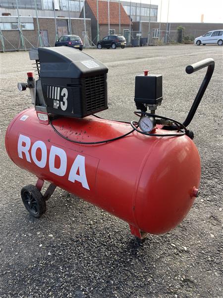 Grote foto roda compressor 230 volt 10 bar 230 auto diversen gereedschap