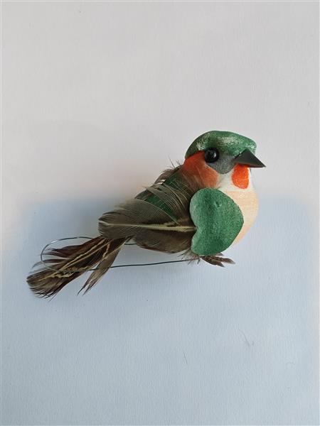 Grote foto vogeltjes groentinten op draad st mooie vogeltjes op draad verzamelen overige verzamelingen