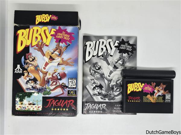 Grote foto atari jaguar bubsy spelcomputers games overige games