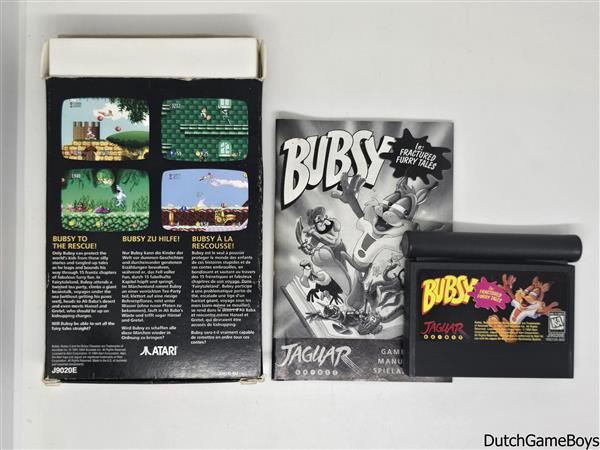 Grote foto atari jaguar bubsy spelcomputers games overige games