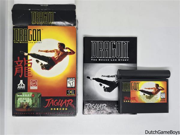 Grote foto atari jaguar dragon the bruce lee story spelcomputers games overige games