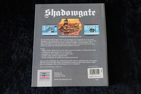 Grote foto shadowgate atari st 520 atari 1040 st spelcomputers games overige games