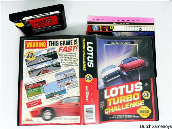 Grote foto sega genesis lotus turbo challenge spelcomputers games overige merken