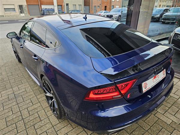 Grote foto audi rs7 2013 met miltek uitlaatsysteem auto audi