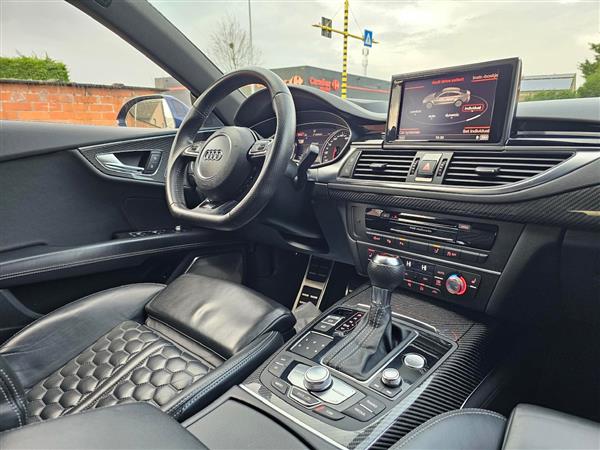 Grote foto audi rs7 2013 met miltek uitlaatsysteem auto audi