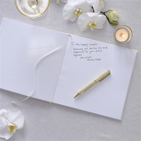 Grote foto bruiloft gastenboek wit verzamelen overige verzamelingen