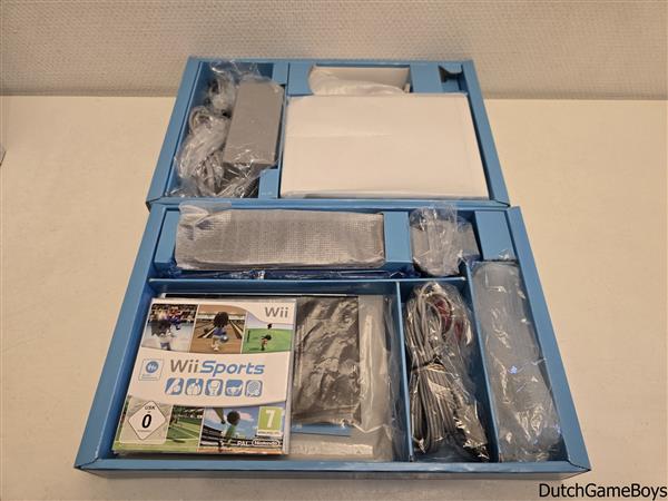 Grote foto nintendo wii white console wii sports boxed spelcomputers games overige merken