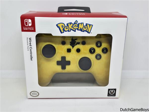 Grote foto nintendo switch wired controller pokemon new spelcomputers games overige