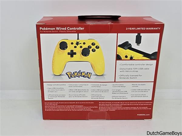 Grote foto nintendo switch wired controller pokemon new spelcomputers games overige