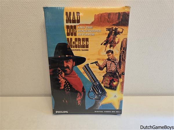 Grote foto philips cdi mad dog mccree and the peacekeeper revolver big box new spelcomputers games overige games