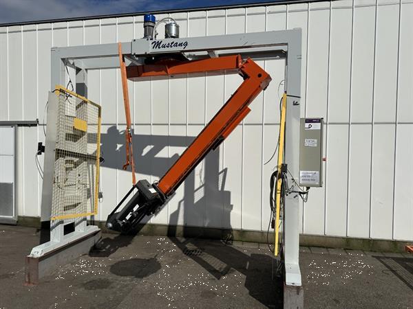 Grote foto borst mustang avr11 0automatische palletwikkelaar agrarisch tuinbouw