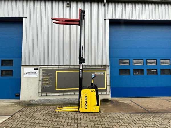 Grote foto vs 21560 elektrische meerijd stapelaar hyster s15s 3800mm doe het zelf en verbouw hefwerktuigen