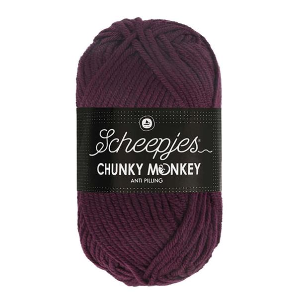 Grote foto scheepjes chunky monkey 100 gram 2007 plum verzamelen overige verzamelingen