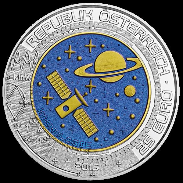Grote foto oostenrijk 25 euro 2015 kosmologie verzamelen munten overige