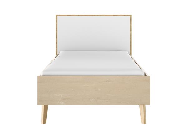 Grote foto larvik tienerkamer blond eiken wit gami antiek en kunst stoelen en banken