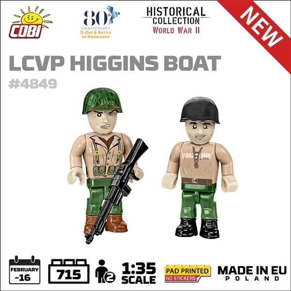 Grote foto cobi 4849 lcvp higgins boot kinderen en baby overige