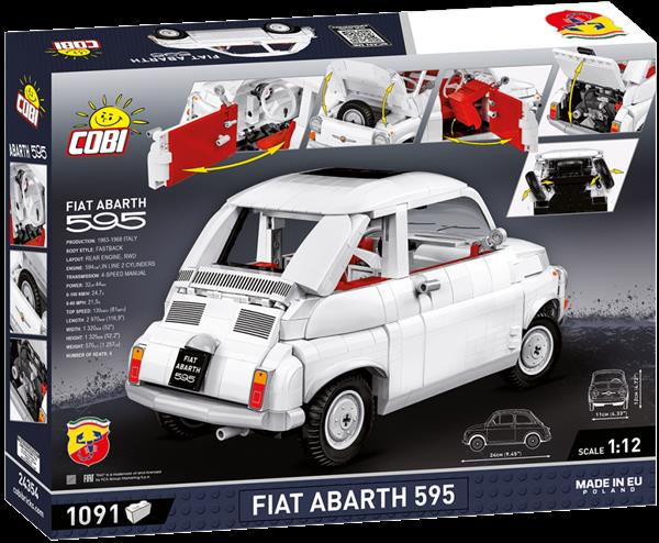 Grote foto cobi 24354 fiat 500 abarth 1965 kinderen en baby overige