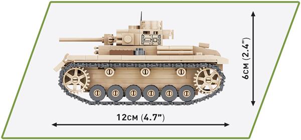 Grote foto cobi ww2 2712 panzer iii ausf j kinderen en baby overige