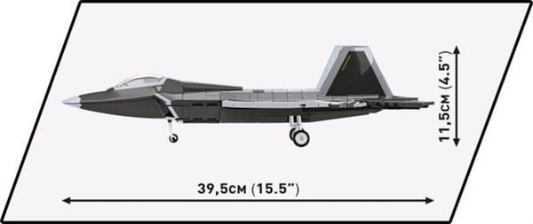 Grote foto cobi 5855 lockheed f 22 raptor kinderen en baby overige