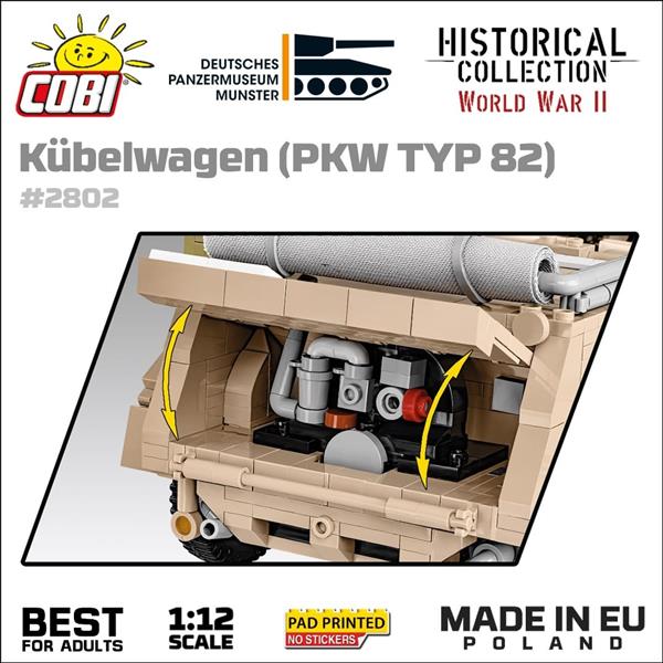 Grote foto cobi 2802 kubelwagen typ82 exe edition kinderen en baby overige