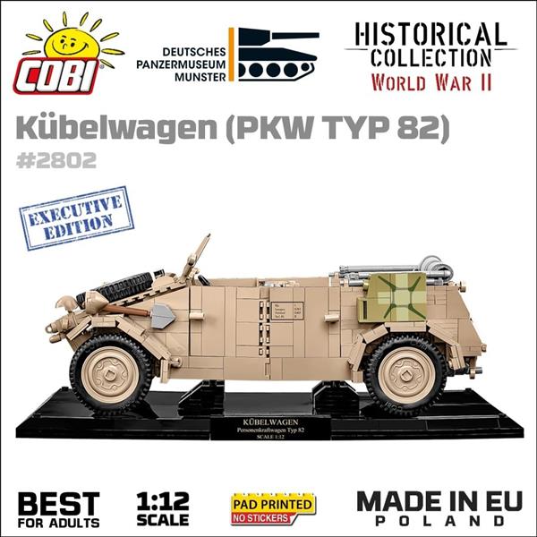 Grote foto cobi 2802 kubelwagen typ82 exe edition kinderen en baby overige