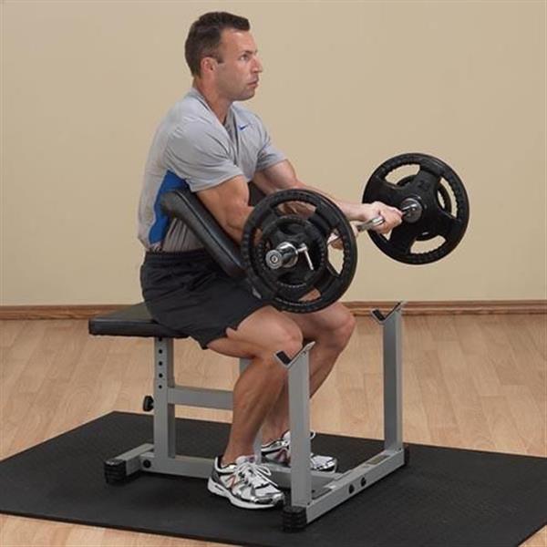 Grote foto powerline preacher curl bench ppb32x sport en fitness fitness