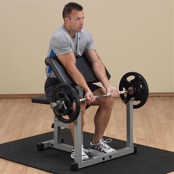 Grote foto powerline preacher curl bench ppb32x sport en fitness fitness