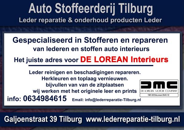 Grote foto de lorean leder reparatie en stoffeerderij auto diversen overige accessoires