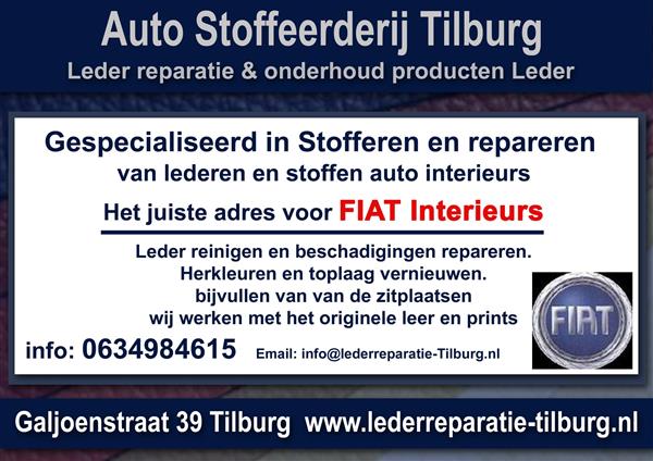 Grote foto fiat leder reparatie en stoffeerderij tilburg auto diversen overige accessoires