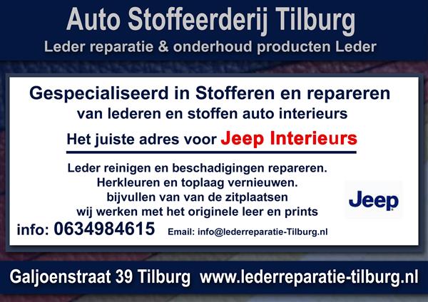 Grote foto jeep leder reparatie en stoffeerderij tilburg auto diversen overige accessoires