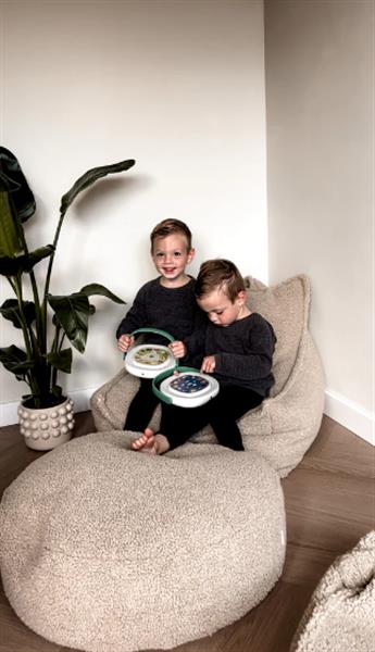 Grote foto ottoman biscuit biscuit kinderen en baby complete kinderkamers