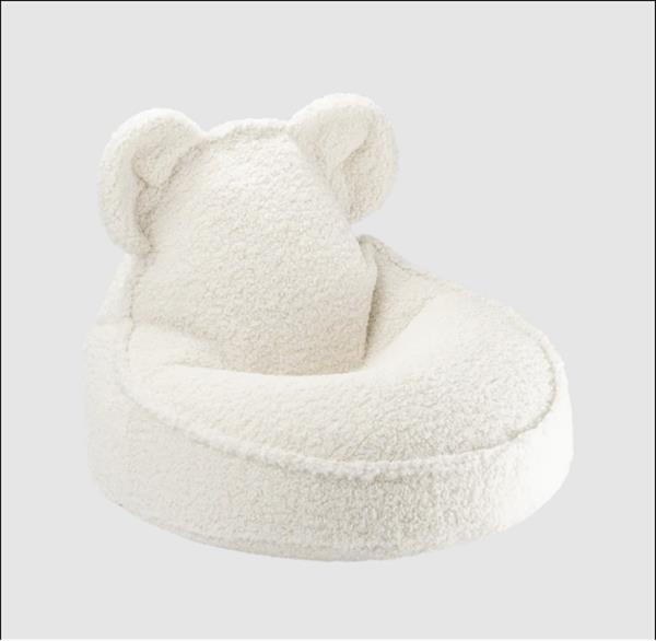 Grote foto bear beanbag cream cream kinderen en baby complete kinderkamers